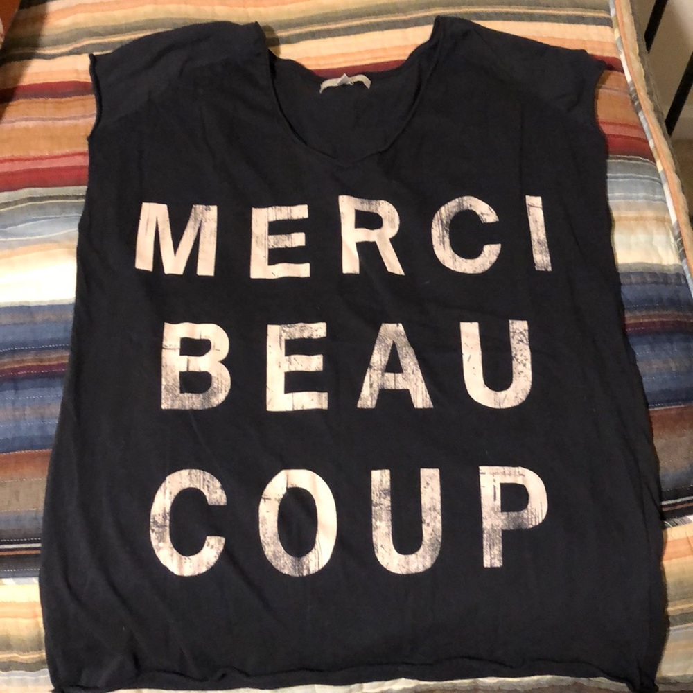 Zara slogan tee shirt